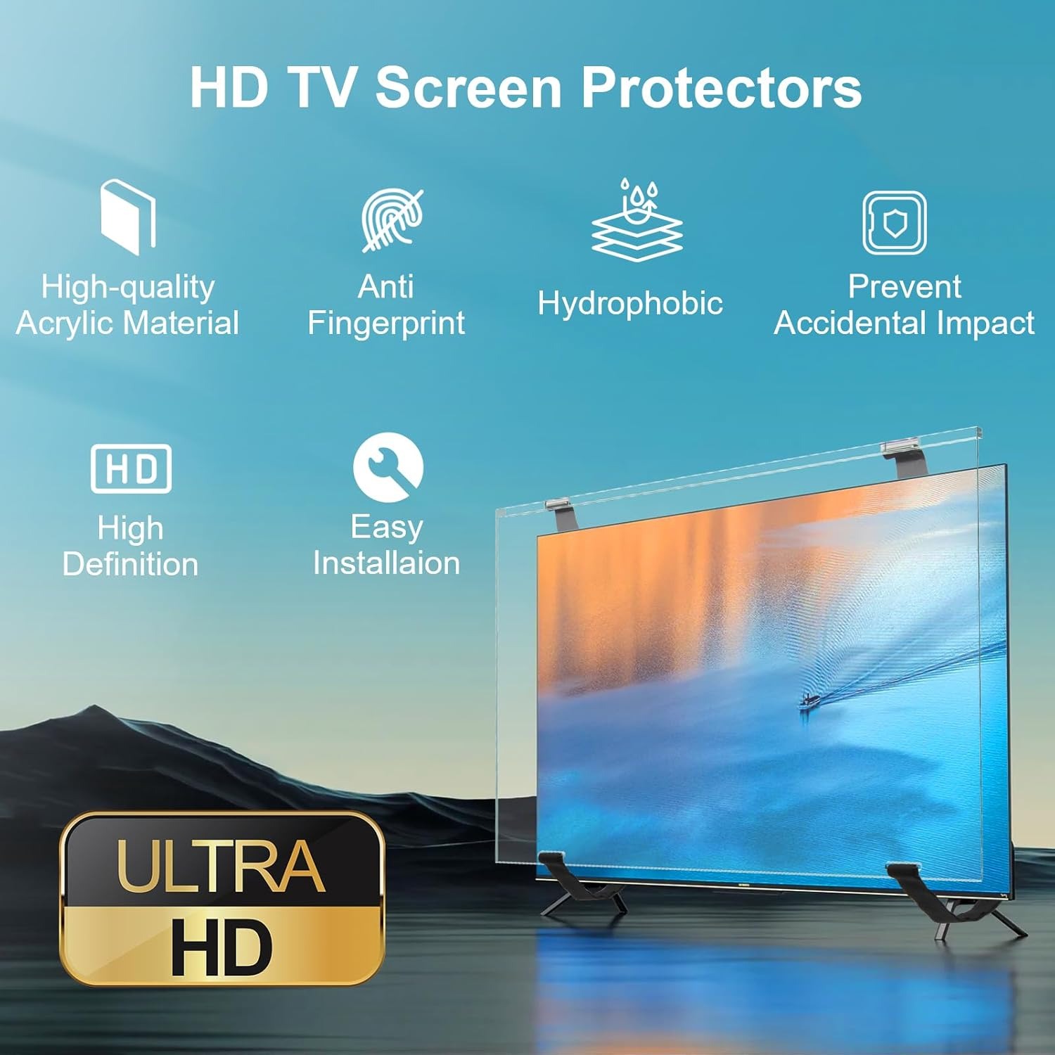 📺 Protection d’écran TV transparente - الصورة 2
